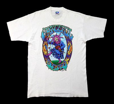 Grateful Dead Shirt T Shirt Vintage 1993 Jester The Endless Tour Seasons CC GD L