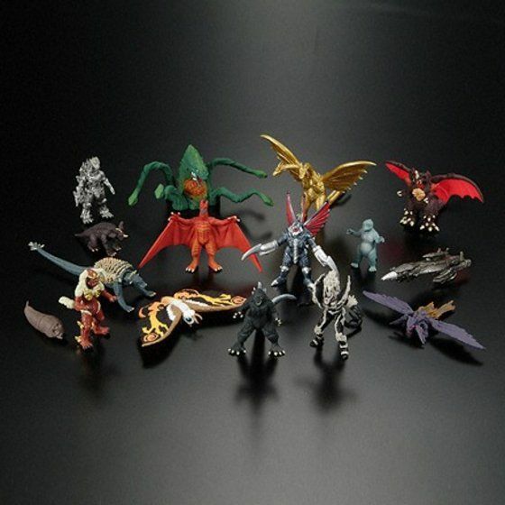 ゴジラ全集　フィギュア　セット　FINAL WARS Godzilla Final Wars Godzilla Super Picture Book 50th Anniversary
