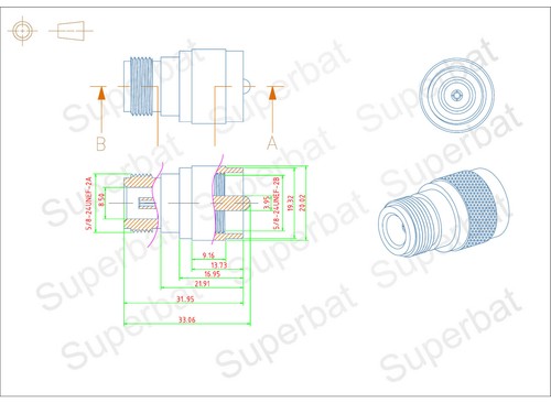 15x UHF PL259 Male Plug to N-Type Female Jack RF Adapter Connector For Ham Radio - Picture 6 of 6