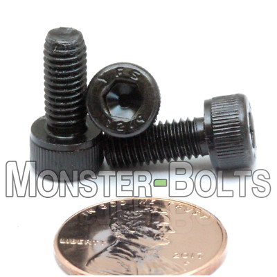 #ad #ad M5 Socket Head Cap Screws 12.9 Alloy Steel w Black Oxide DIN 912 Coarse 0.80 $7.60