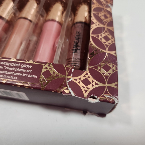 tarte Gift Wrapped Glow Maneater Cheek Plump 4-Pc Set 0.1 oz x4 - Picture 3 of 9