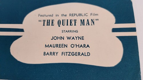 Isle of Innisfree by Farrelly, Sheet Music 1950, The Quiet Man, Bing Crosby - Picture 3 of 10