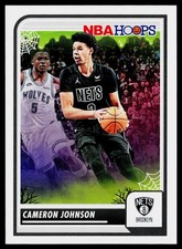 Cameron Johnson 2023-24 Hoops Haunted Hoops #93 Brooklyn Nets