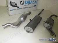 Imasaf Auspuffanlage Komplett + Kat FüR Fiat Ulysse 2.0 Turbo 1994-2002