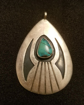 Navajo Sterling Anhänger signiert