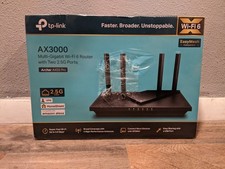 Sealed TP-Link Archer AX55 Pro AX3000 Dual Band Router EasyMesh VPN 2.5Gb Ports
