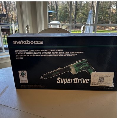 Metabo HPT W6V4SD2 SuperDrive Collated Screw Fastening System NEW