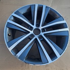 1x Alufelge 18 Zoll 6.0" 5x112 35ET 7N0601025F Seat Alhambra Sharan Rim Wheel