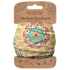 Karma Gifts Half Headband, Floral, Polyester