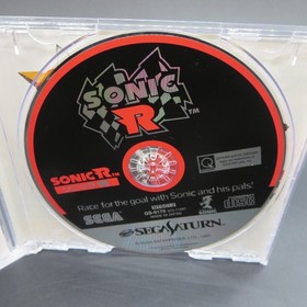Sonic R Sega Saturn Racing Game with Manual Japanese Version
