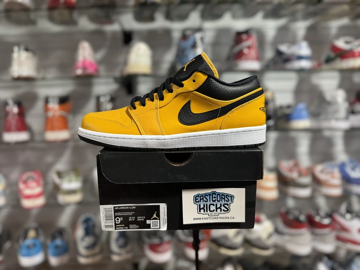 Jordan 1 Low Black University Gold for Sale | Authenticity