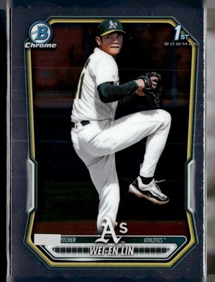 2026 Bowman #BCP-125 Wei-En Lin Chrome Prospects