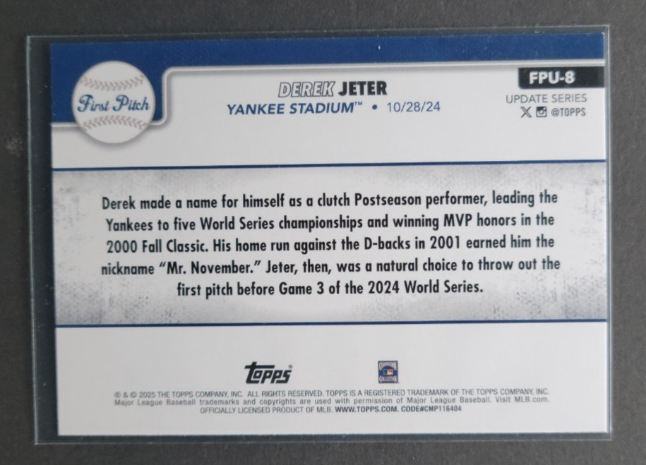 2025 Topps Update Series INSERTS - YOU PICK