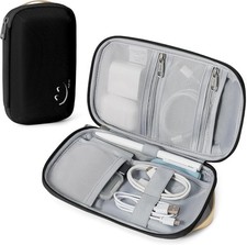 Travel Cord Organizer, Small Electronic Organizer Travel Case, Cable Organizer B