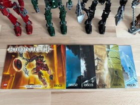 LEGO&reg; Bionicle Collection Toa Metru Set of 6 / Set 8601-8606 | Used