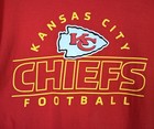 Fanatics NFL Kansas City Chiefs  Red 100% cotton T-Shirt Sz xl Football AFL  — photo 2