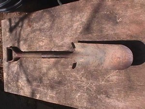 USA TEMPERED Long Shovel Rustic Original Vintage Primitive Shovel YOU RESTORE