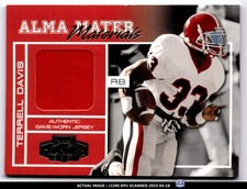 2001 Playoff Honors #AM-5 Terrell Davis Alma Mater Materials