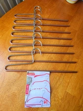 MAWA KH/1 Pant Non-Slip Carbon Steel Hangers - Closet Organizers - Copper- Eight