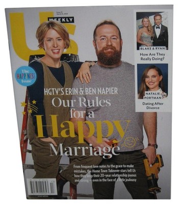 Us Weekly 31. März 2025 Magazin Buch (Erin & Ben Napier Cover) CD