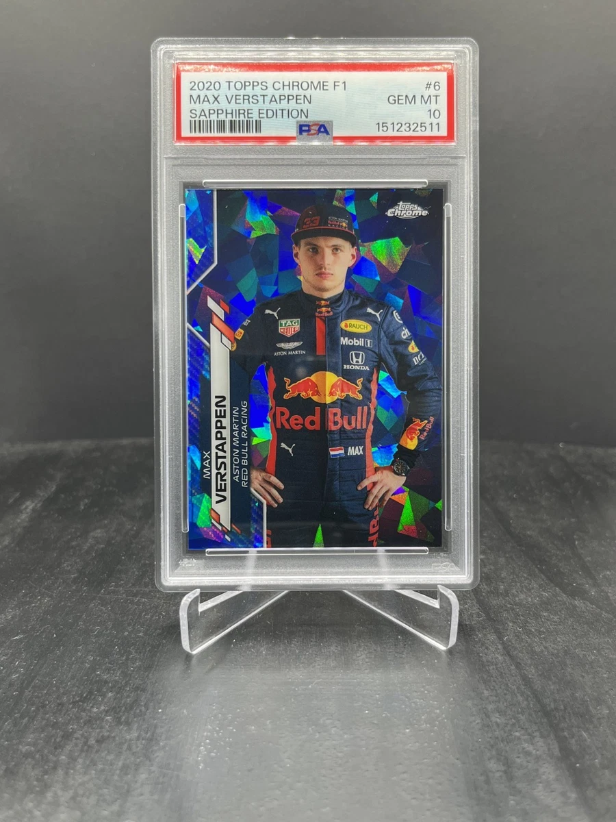 PSA10 / Max Verstappen サファイアEdition #143 2021 TOPPS CHROME F1 MAX VERSTAPPEN#3 SAPPHIRE ED-SP-NEG 56 OF 100