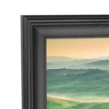 16x31 inch Picture Frame Solid Wood Black,Suitable for Panoramic Photo Frame/...