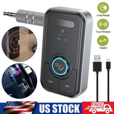 USB Wireless Bluetooth 5.3 Transmitter Receiver 2in1 Car Music Audio Aux Adapter