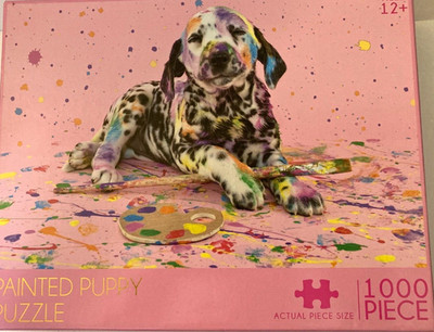 RMS International Painted Puppy Puzzle 1000 piece BRAND NEW 2020