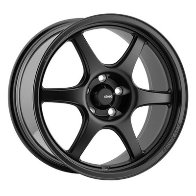 KONIG Hexaform Rim 17X9.5 5x114.3 Offset 38 Matte Black (Quantity of 1)