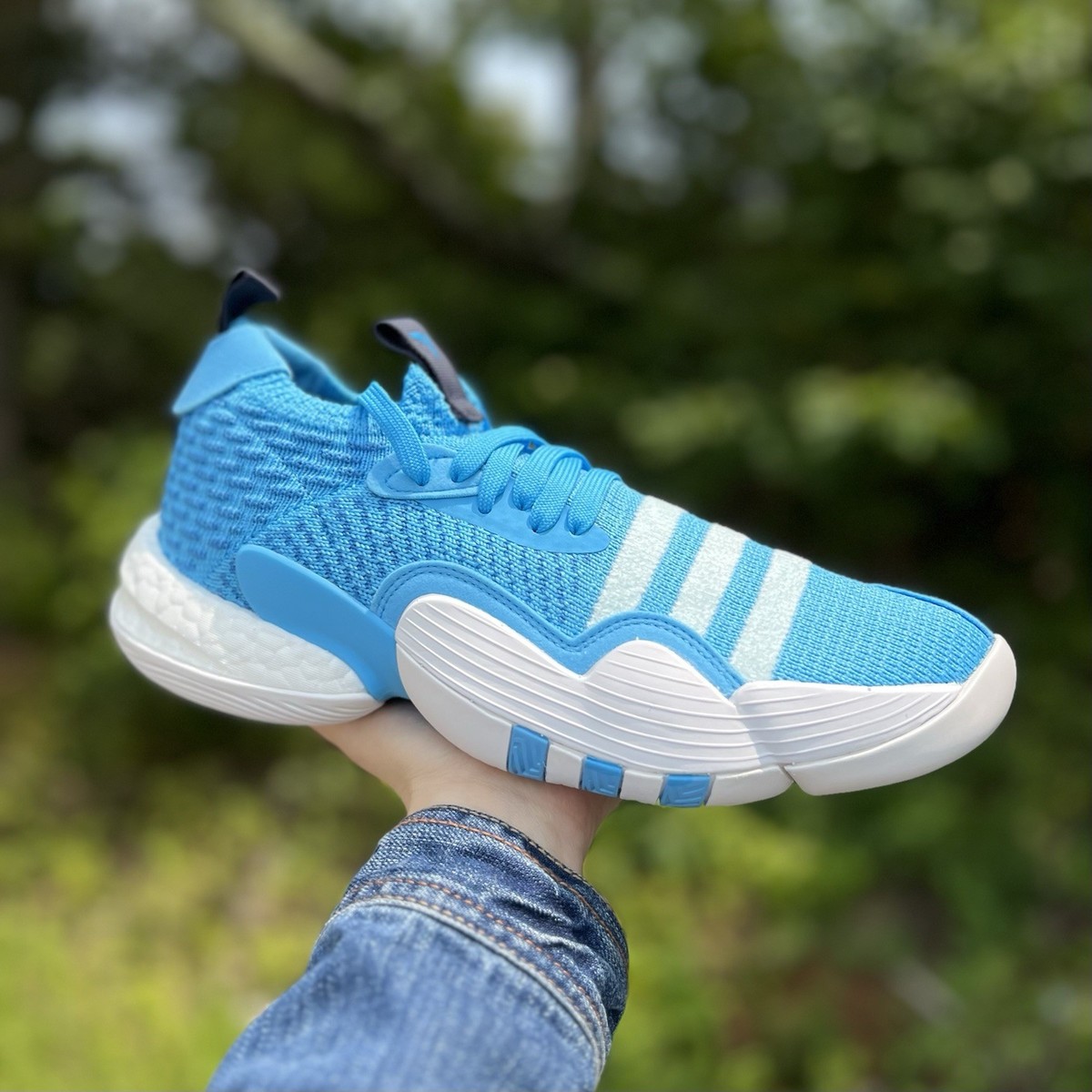 Adidas Trae Young 2 Men's Basketball Shoe Athletic Sneakers Blue Footwear  #479 | eBay