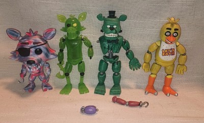 Lot 4 Five Nights At Freddy's Funko 5 '' Action Figures Funtime Freddy Nightmare