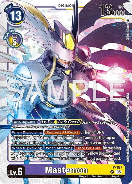 P-187 Mastemon : Promo : AD01: Advanced Booster Digimon Generation