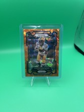 2023 Panini Prizm - Rookies Dontayvion Wicks #333 Orange Ice Prizm (RC)