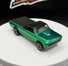 Vintage Hot Wheels Redline Custom Fleetside Green US - Excellent Condition
