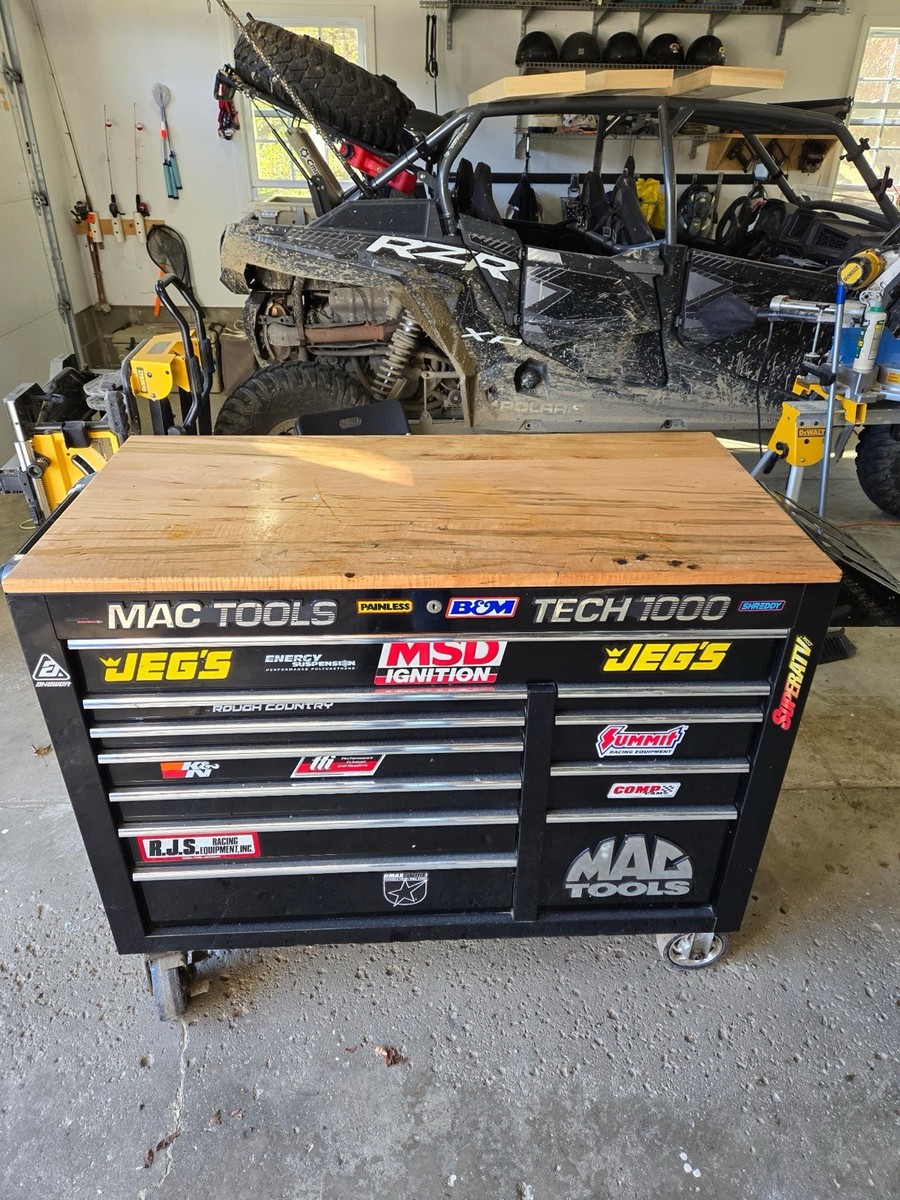 Mac Tools Tech 1000 Toolbox Tool Chest With Wheels. Excellent
