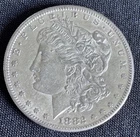 1882-S Morgan Silver Dollar Very Fine Circulated Coin