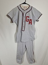 Vintage 1950s 1960s Wilson Flannel Baseball Uniform Set Jersey Pants St Paul MN