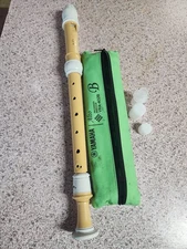 Yamaha Alto Recorder Baroque YRA-402B Made In Japan with Case