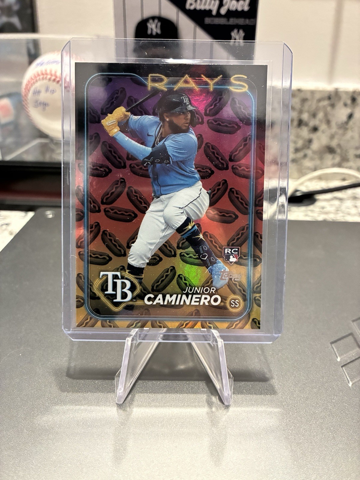 2024 Topps Series 2 - Junior Caminero #628 Hot Dogs (RC)