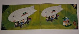 Lego Adventurers Jungle 5956 Expedition Balloon (1999): 100% Comp w/Instructions