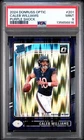 2024 PANINI DONRUSS OPTIC PURPLE SHOCK #201 CALEB WILLIAMS ROOKIE RC PSA 9
