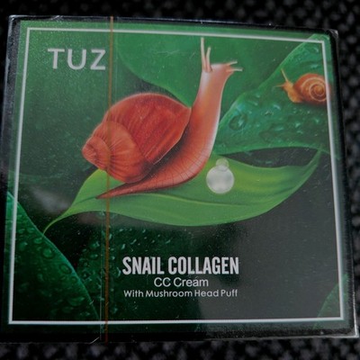 Snail Collagen Kollagen CC Cream mit Schwamm