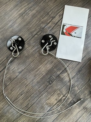 American Muscle Dodge Challenger Charger Hood Pins Set of 2