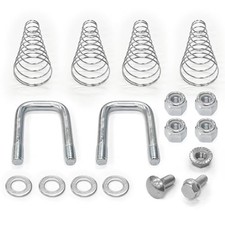 1900-2-1600 Replacement Safety Chain U-Bolt Kit Fit for B W Gooseneck Hitchb