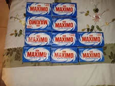 10 Bars Don Maximo Extra Giant Vintage Laundry Bar Soap Detergent Mexico