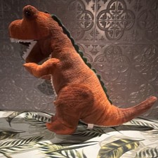 Brown Plush Tyrannosaurus Rex Dinosaur Stuffed Toy