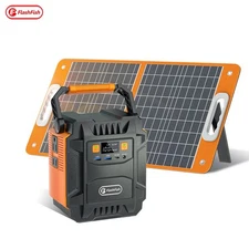 FlashFish A201 200W 172Wh Solar Generator Optional With Panel 60W 18V for Camp