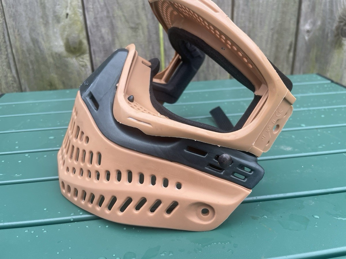 Masque JT Paintball Proflex – Marron/ Rouge – Taille Adulte – Occasion USA