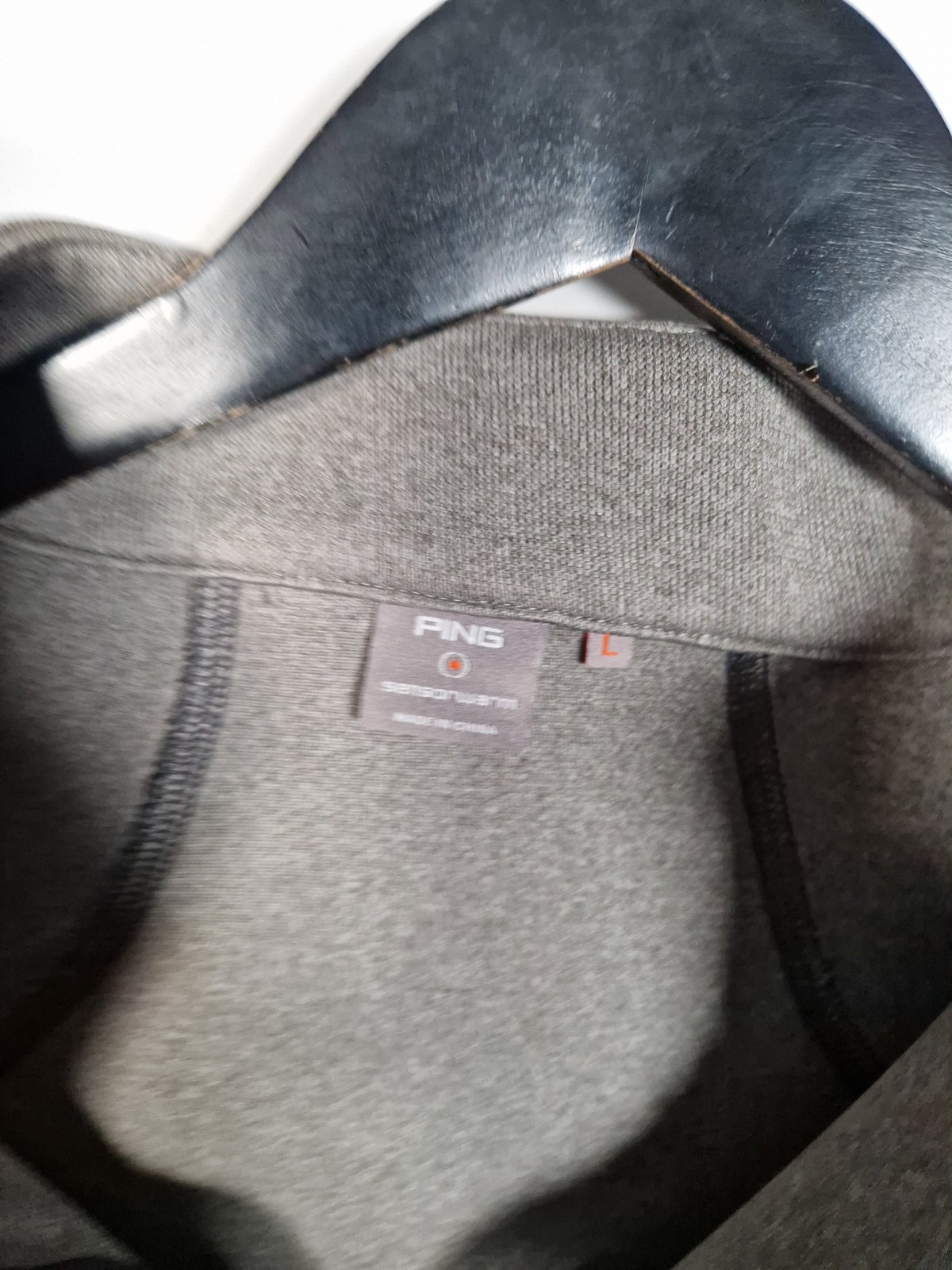 Ping SensorWarm Pullover Size Large Grey  1/4 Zip… - image 4