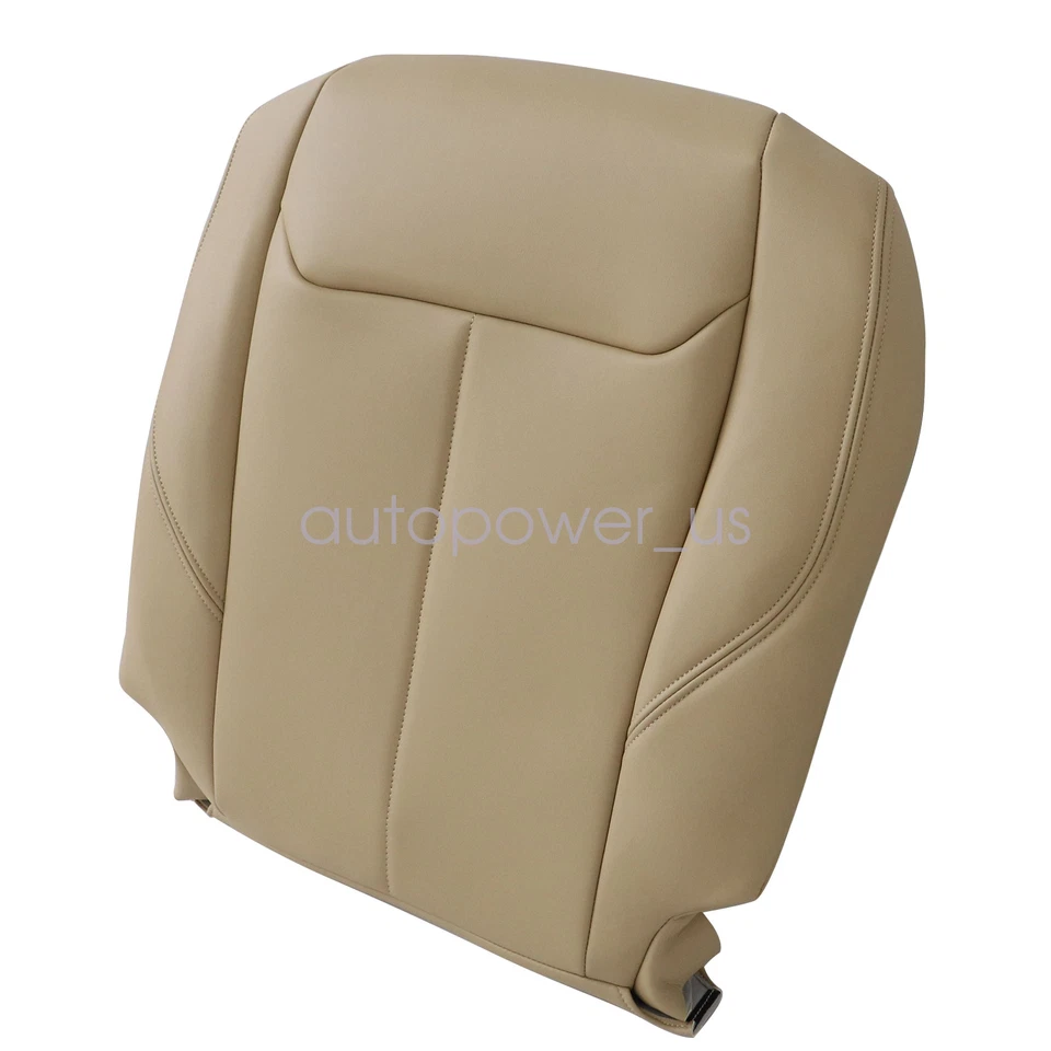 Cubierta de asiento inferior de cuero tostado para BMW F30 335i xDrive 2012-2018 del pasajero delantero Foto 3 de 4